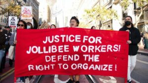 Justice for Jollibee Protest